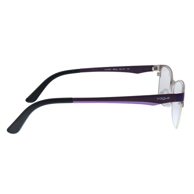 Shop Vogue Eyewear Vo 3940 965s 52mm Womens Square Eyeglasses 52mm In Purple