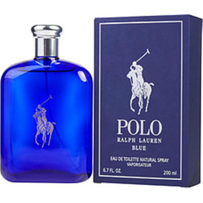Shop Ralph Lauren 185827 6.7 oz Polo Blue Eau De Toilette Spray For Men