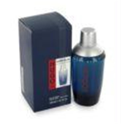 Shop Hugo Boss Dark Blue By  Eau De Toilette Spray 2.5 oz