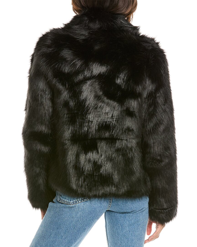 Shop Unreal Fur Delicious Jacket In Black