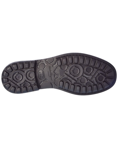 Ferragamo Vara Ornament Leather Loafer In Black