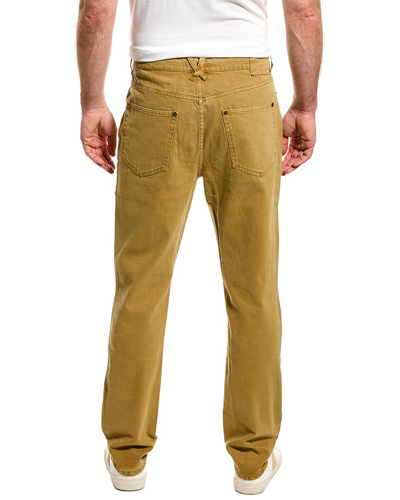 Shop Alex Mill Five-pocket Jean In Brown