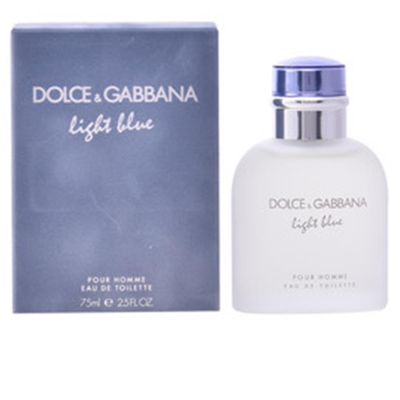 Shop D & G Ligmts25b 2.5 oz Light Blue Pour Homme & D-g Edt Spray In Purple