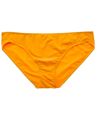 Shop Andie The Bikini Bottom In Yellow