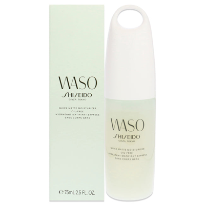 Shop Shiseido Waso Quick Matte Moisturizer Oil-free By  For Women - 2.5 oz Moisturizer In White