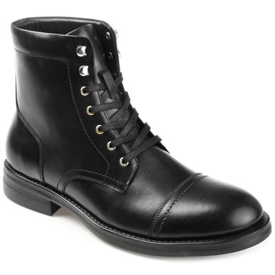 Shop Thomas & Vine Darko Cap Toe Wide Width Ankle Boot In Black