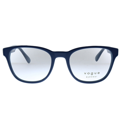 Shop Vogue Eyewear Vo 5313 2484 52mm Unisex Square Eyeglasses 52mm In Blue