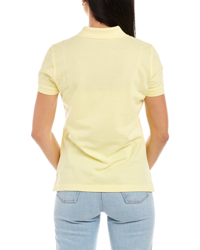 Shop Brooks Brothers Brooks Brother Golf Polo Shirt In Yellow