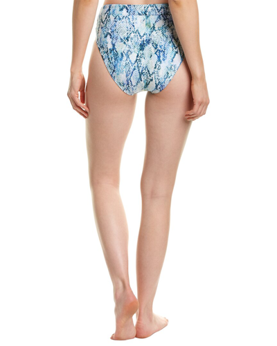 Shop Next Platform High-waist Leg Bottom In Blue