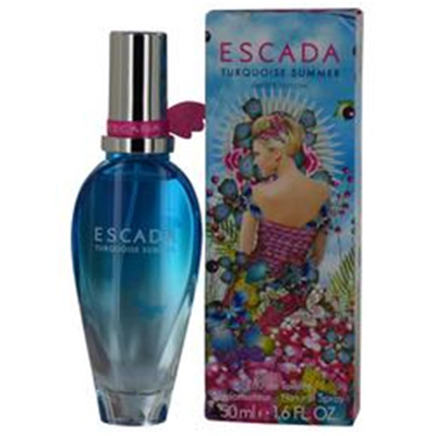 Shop Escada 262298 1.6 oz Turquoise Eau De Toilette Spray For Women In Blue