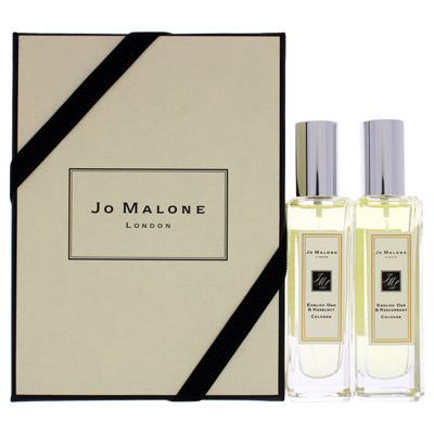 Shop Jo Malone London Jo Malone By Jo Malone For Unisex - 2 Pc Gift Set 1oz English Oak And Hazelnut Cologne Spray, Englis In White