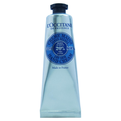 Shop L'occitane Loccitane U-sc-2291 1 oz Shea Butter Hand Cream - Dry Skin For Unisex In Blue