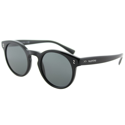 Socialist Secréte crack Valentino Va 4009 501087 47mm Womens Round Sunglasses In Black | ModeSens