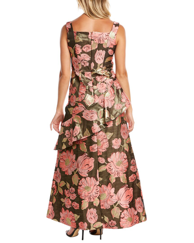 Kay Unger Belle Gown In Multi