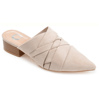 Shop Journee Collection Collection Women's Kalida Mule In Beige
