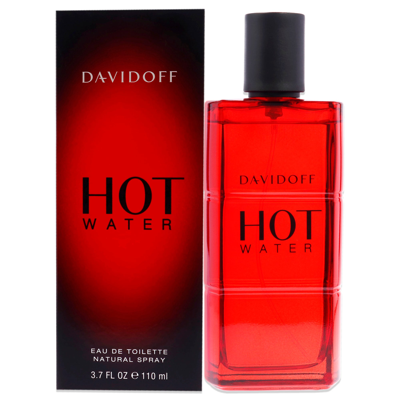Shop Davidoff Hot Water By  For Men - 3.7 oz Edt Spray In Red