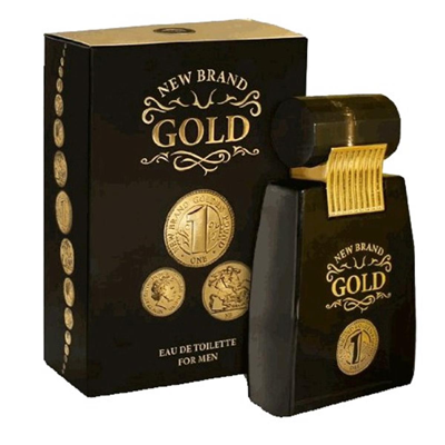 Shop Brand-new New Brand Amgoldnb34s 3.3 Oz. Gold Eau De Toilette Spray For Men