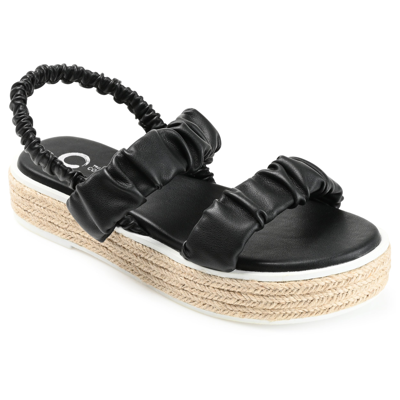 Journee Collection Collection Women's Tru Comfort Foam Knowles Sandal In Black
