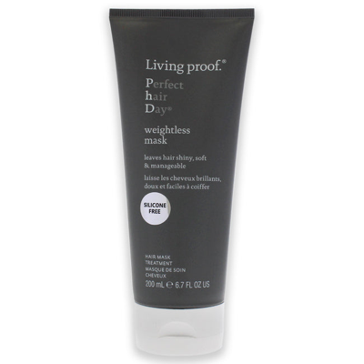 Shop Living Proof Perfect Hair Day Weightless Mask By  For Unisex - 6.7 oz Mask In Grey