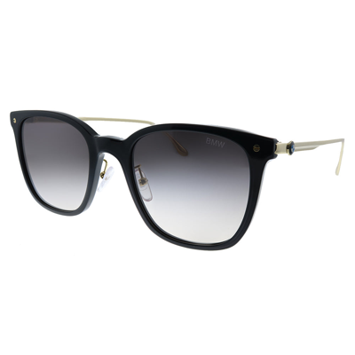Shop Bmw Bw 0008 01b Unisex Square Sunglasses In Black
