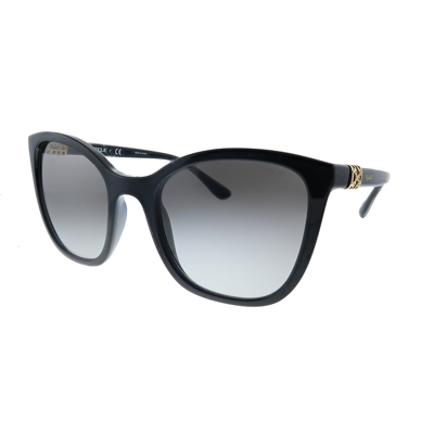 Shop Vogue Eyewear Vo 5243sb W44/11 53mm Womens Butterfly Sunglasses In Grey