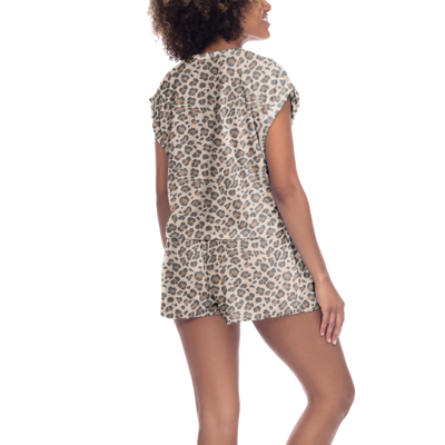 Honeydew Intimates All American Long Sleeve Shortie Pajamas In Multi