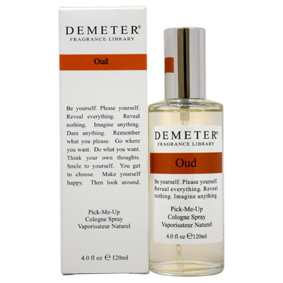 Shop Demeter Oud By  For Unisex - 4 oz Cologne Spray In White