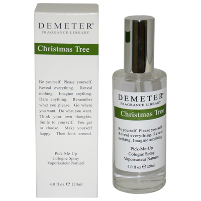 Shop Demeter Christmas Tree By  For Unisex - 4 oz Cologne Spray In Orange
