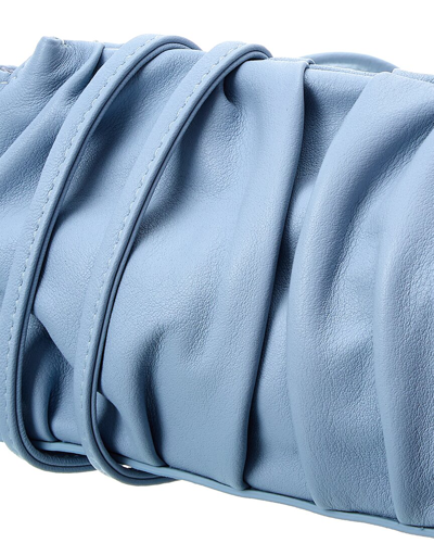 Shop Elleme Vague Mini Leather Shoulder Bag In Blue
