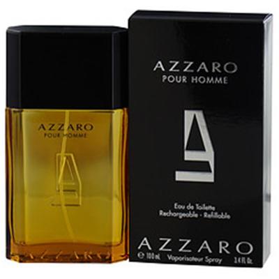 Shop Azzaro 257051 3.4 oz Edt Spray Refillable For Men In Purple