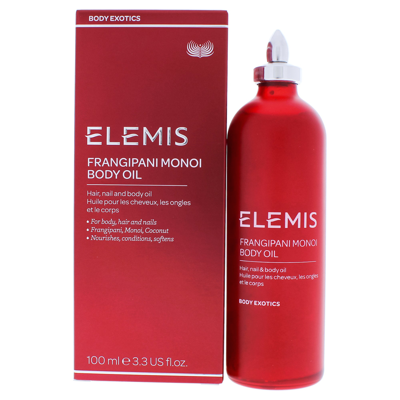 Shop Elemis Frangipani Monoi Body Oil By  For Unisex - 3.3 oz Body Oil In Red