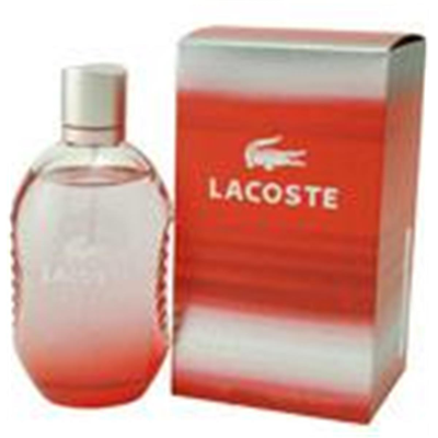 Shop Lacoste Red Style In Play By  Edt Spray 4.2 oz