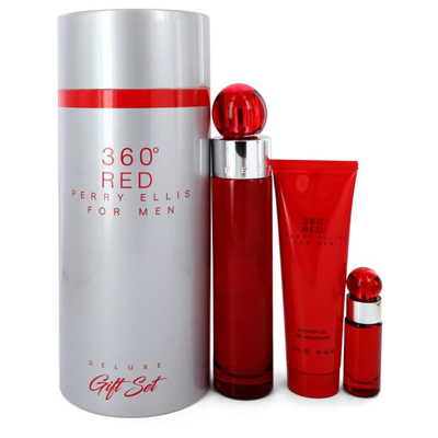 Shop Perry Ellis 550695 Red Cologne Gift Set For Men