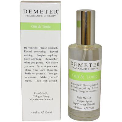 Shop Demeter Gin And Tonic By  For Women - 4 oz Cologne Spray In Green