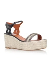 LANVIN Rudi Espadrille Wedge Sandal