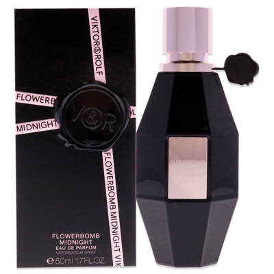 Shop Viktor And Rolf Flowerbomb Midnight By  For Women - 1.7 oz Edp Spray In Black