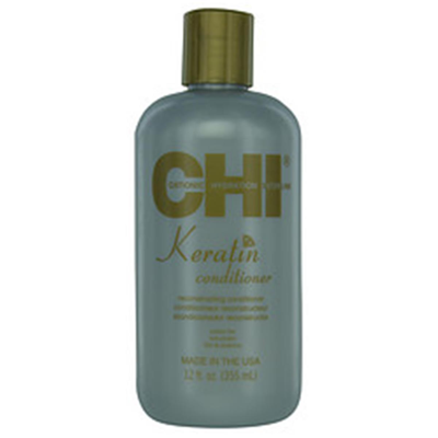Shop Chi 278382 12 oz Keratin Conditioner For Unisex In Green