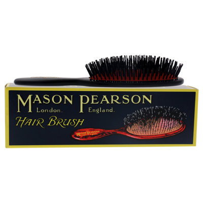 Shop Mason Pearson Pocket Bristle Brush - B4 Dark Ruby By  For Unisex - 1 Pc Hair Brush In Black