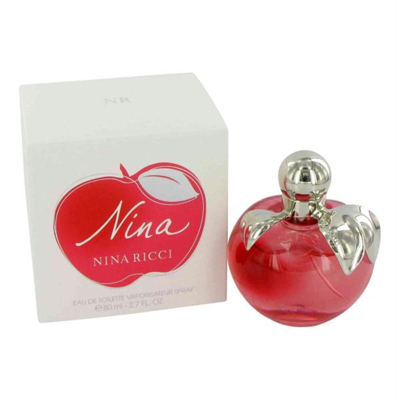 Shop Nina Ricci Nina By  Eau De Toilette Spray 2.7 oz In Red