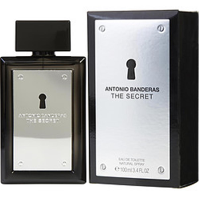 Shop Antonio Banderas 214462 3.4 oz Mens The Secret Eau De Toilette Spray In Brown