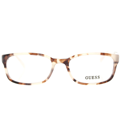 Shop Guess Gu 2558 055 51mm Womens Rectangle Eyeglasses 51mm In Pink