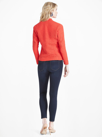 Shop Nic + Zoe Morning Dew Jacket In Red