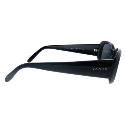 Shop Vogue Eyewear Vo 2606s W44/87 52mm Womens Rectangle Sunglasses In Black