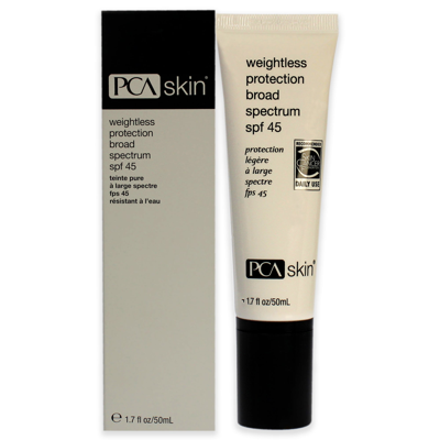 Shop Pca Skin Weightless Protection Spf 45 By  For Unisex - 1.7 oz Sunscreen In White