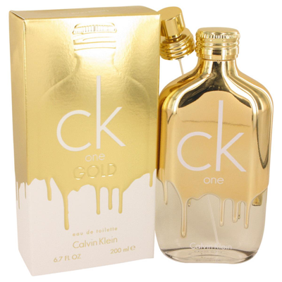 Shop Calvin Klein Eau De Toilette Spray For Women, 6.7 oz In Gold