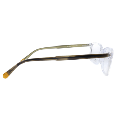 Original Penguin Pe Layne Cr 53mm Unisex Rectangle Eyeglasses 51mm In White