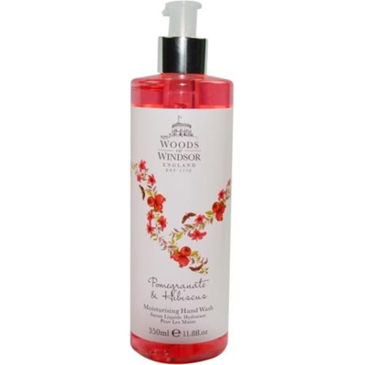 Shop Woods Of Windsor 258032 Pomegranate & Hibiscus  Hand Wash - 11.8 oz In White