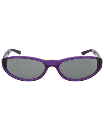 Shop Balenciaga Unisex Bb0007s 59mm Sunglasses In Purple