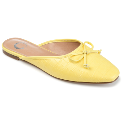 Shop Journee Collection Women's Tammala Mule In Yellow