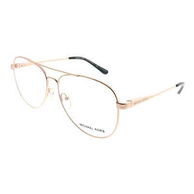 Shop Michael Kors Procida Mk 3019 1116 56mm Womens Aviator Eyeglasses 56mm In White